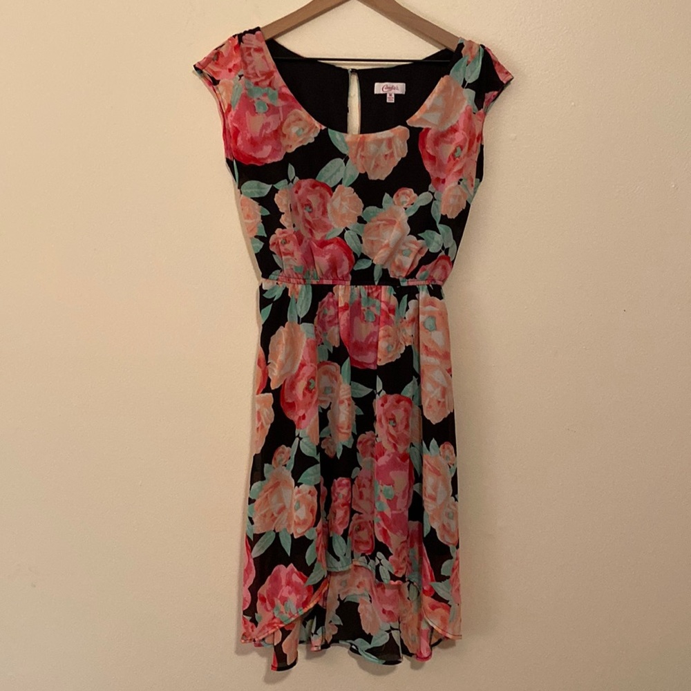 🔥SALE Hi-Low Floral Dress